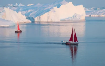 Sailing Through Frozen Wilderness